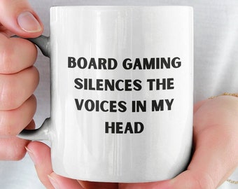 Board Gamer Mug, Board Gamer Gifts, Funny Board Gaming Gifts, Gift for Board Game Lovers