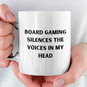 Board Gamer Mug, Board Gamer Gifts, Funny Board Gaming Gifts, Gift for Board Game Lovers