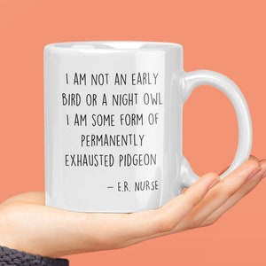 Lustige ER Krankenschwester Tasse, ER Krankenschwester Kaffeebecher, ER Krankenschwester Tasse, Er Krankenschwester Geschenkidee, Notfallzimmer Krankenschwester Geschenke, Geschenk für Er Krankenschwester