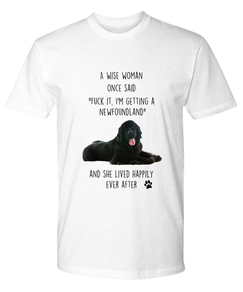 T-shirt Terranova, maglietta a maniche lunghe, felpa, felpa con cappuccio o tshirt premium, divertenti idee regalo terranova per una mamma cane, mamma terranova immagine 9