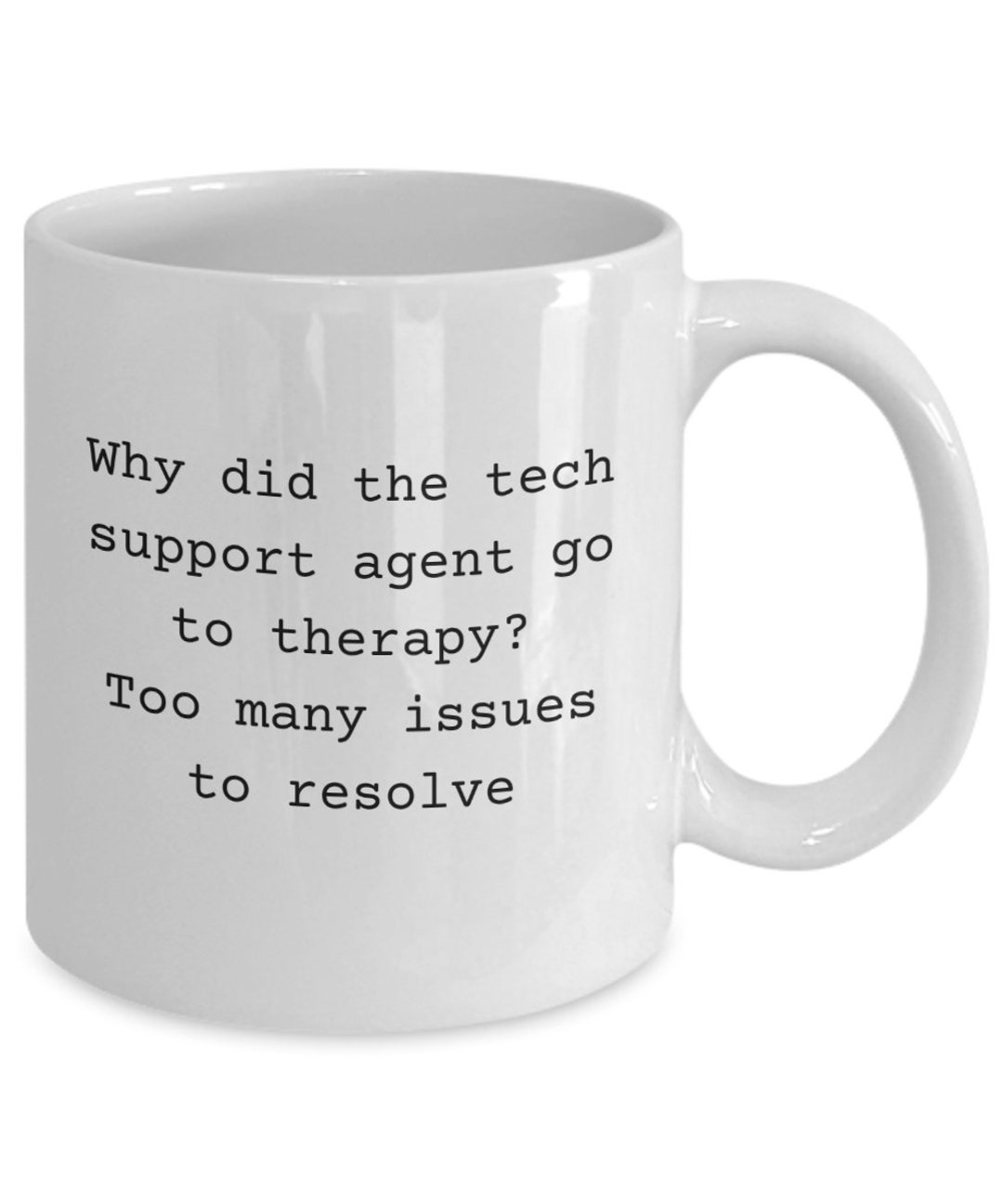 Tech Support Computer Geek Funny Techie Gift Idea Coffee Mug ...