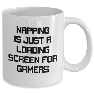 Funny Gaming Mug for Gamers Coffee Cup Gift for Gaming Addicts