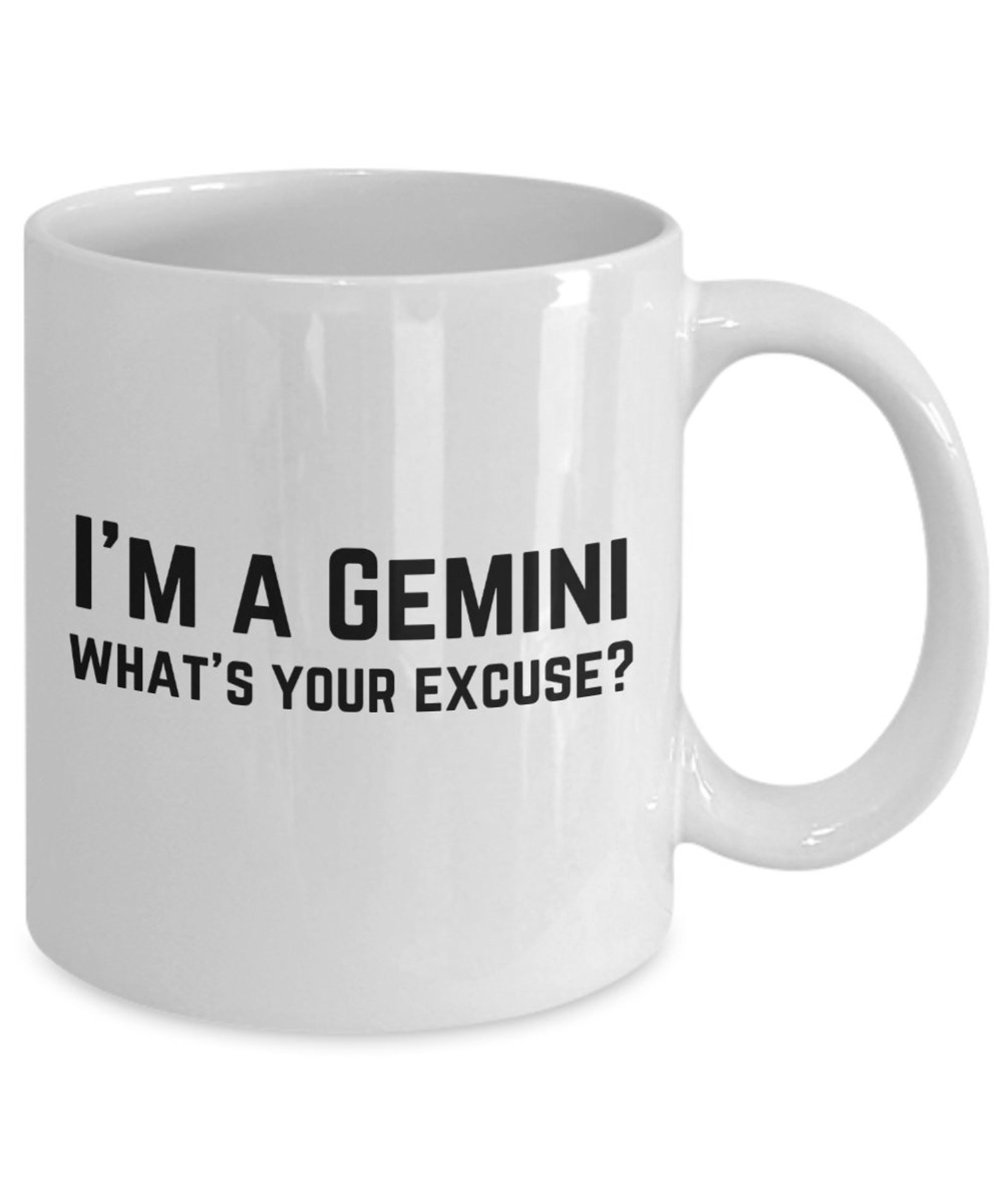 Gemini Mug Gemini Coffee or Tea Cup Funny Gemini Star Sign Etsy