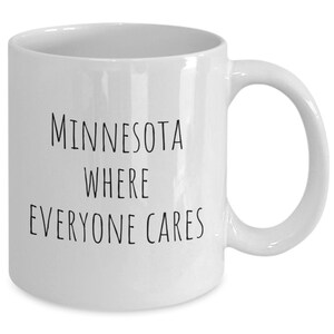 Minnesota mug, minnesota coffee mug, minnesota gifts, minnesota cup, minnesota gift idea