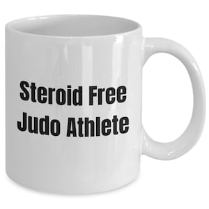 Judo gifts, funny judo mug, judo coffee cup gift idea, judo martial arts mug