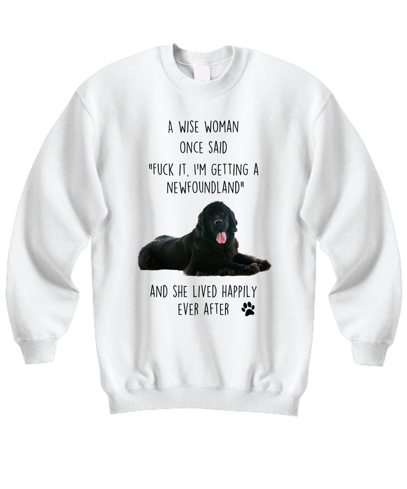 T-shirt Terranova, maglietta a maniche lunghe, felpa, felpa con cappuccio o tshirt premium, divertenti idee regalo terranova per una mamma cane, mamma terranova immagine 5