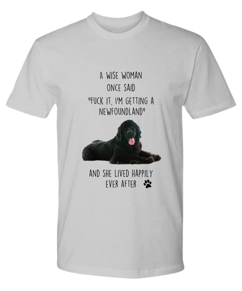 T-shirt Terranova, maglietta a maniche lunghe, felpa, felpa con cappuccio o tshirt premium, divertenti idee regalo terranova per una mamma cane, mamma terranova immagine 10