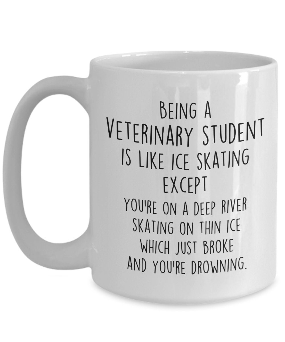 Veterinary student mug funny veterinarian school gift Etsy