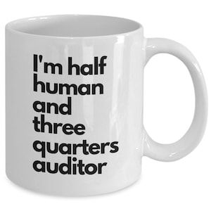 Kassenprüfer Tasse, Becher, Becher, Geschenkidee, witziges Buchprüfer Geschenk, Geschenk für Buchprüfer