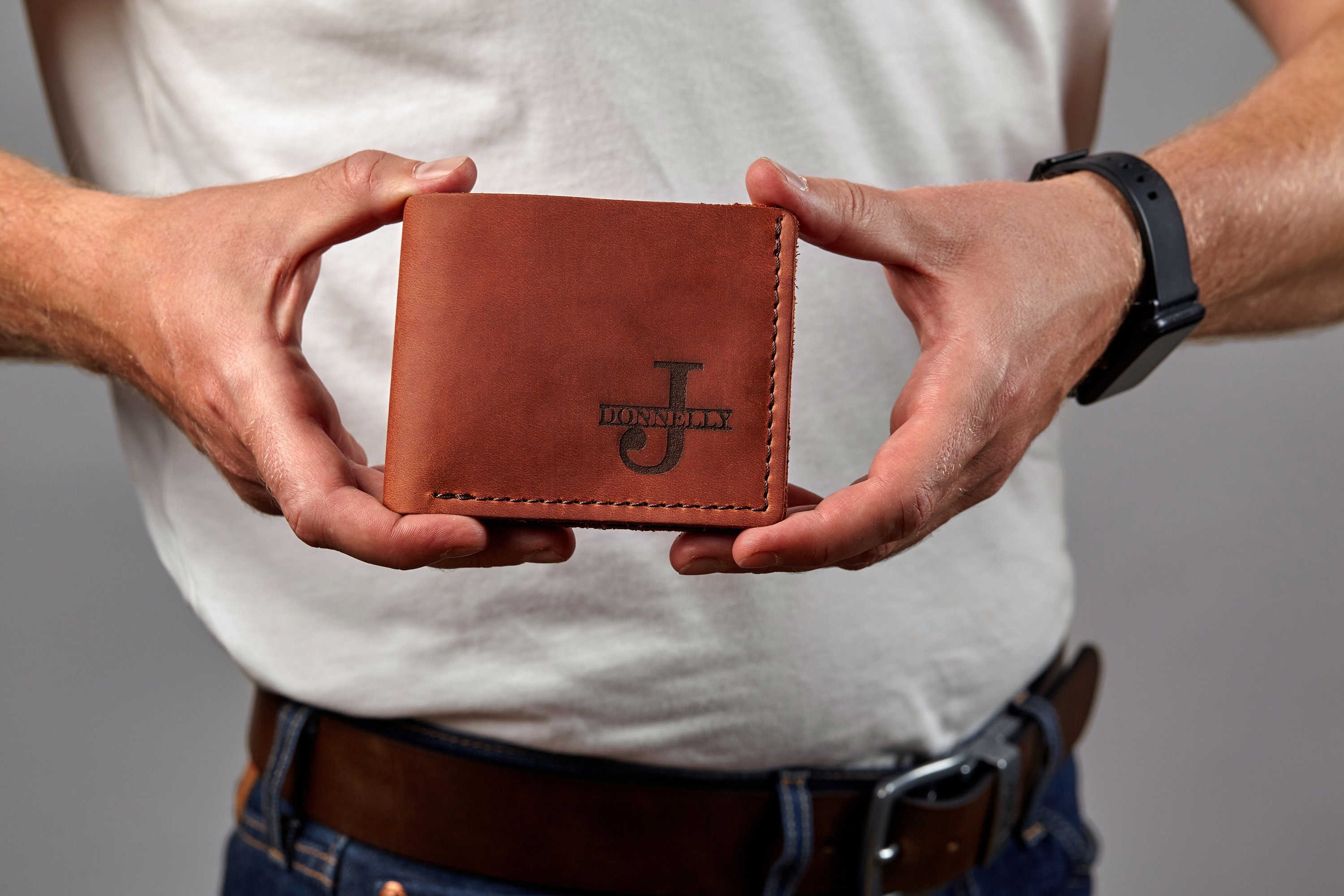 Nice wallets for men. Distressed cowhide 100 leather. Etsy