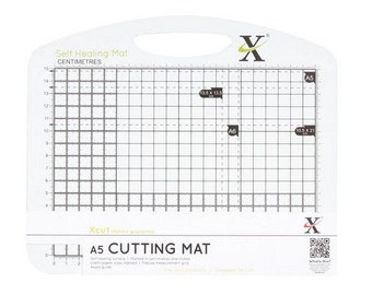 Xcut A5 Self Healing Duo Cutting Mat - Black & White Double Sided