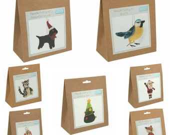 Trimits Needle Felting Kit Christmas Craft Kits Animals & Birds