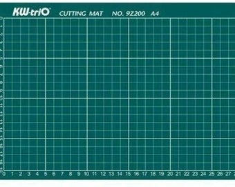KW-triO A4 SELF Healing Grid Cutting MAT Non Slip Knife Board (A4)