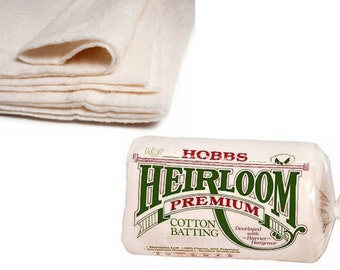 Hobbs Erbstück Premium Baumwolle Volumenvlies