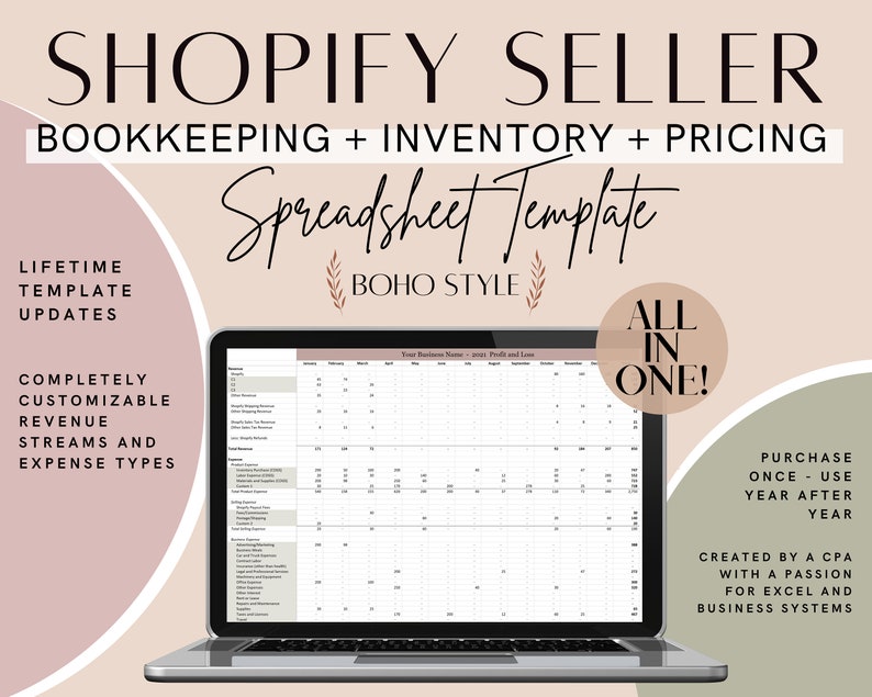 Shopify Inventory Template Shopify Inventory Template
