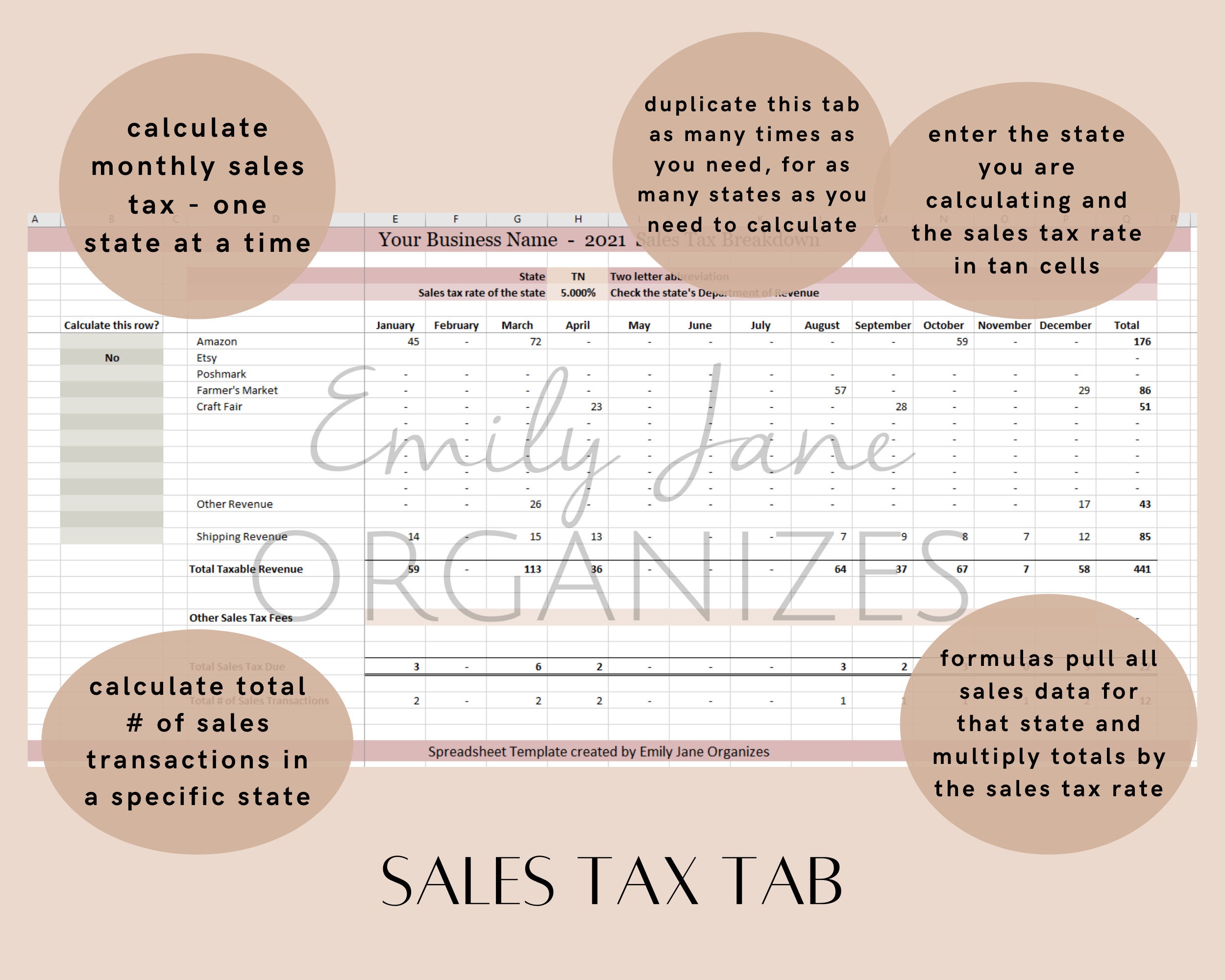 Small Business Bookkeeping Spreadsheet Bookkeeping Template | Etsy