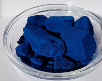 Nila Stone marocaine, pierre d'indigo organique du Sahara marocain