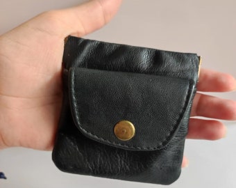 Handmade leather wallet, money bag, wallet for men or women
