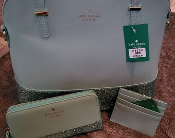 kate spade 3 piece purse set