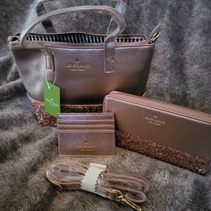 kate spade 3 piece purse set