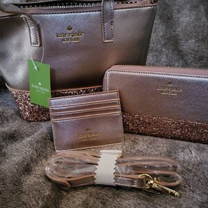 kate spade 3 piece purse set