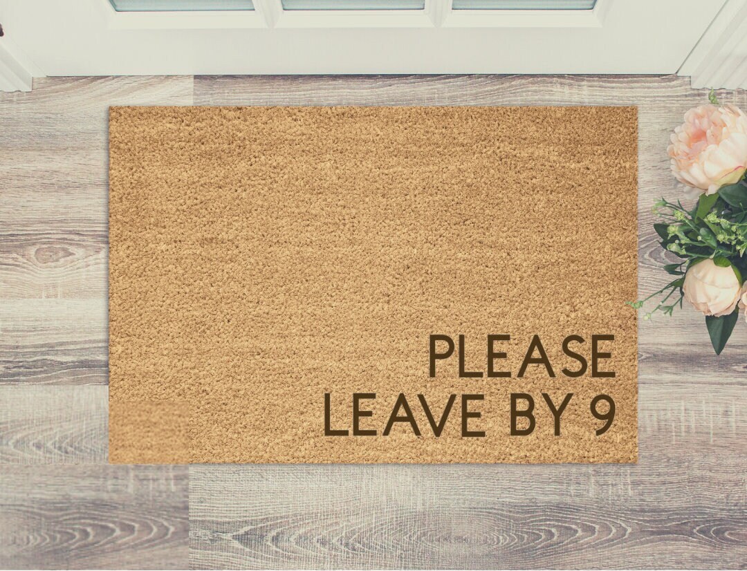 Natural Door Mat Brown Coir Doormat New Home or House Mats Etsy UK