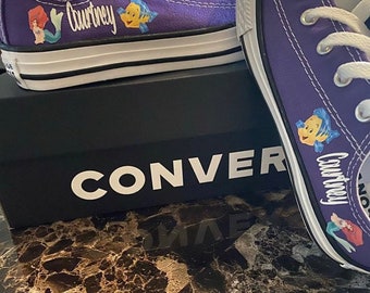 converse little mermaid shoes