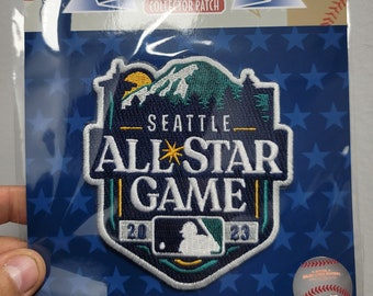 2023 SEATTLE MARINERS ALL STAR JERSEY SLEEVE PATCH MLB ASG GAME RETAIL  PACKAGE