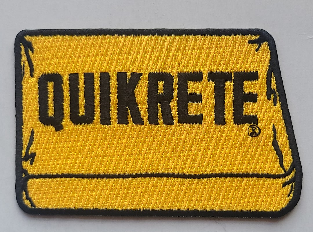 Quikrete Patch Ad Patch Atlanta Braves Baseball Jersey Patch Iron on