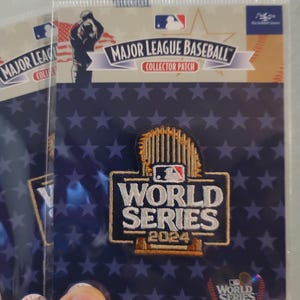Official 2024 World Series Patch MLB Baseball Jersey Patch Los Angeles Dodgers LA New York Yankees