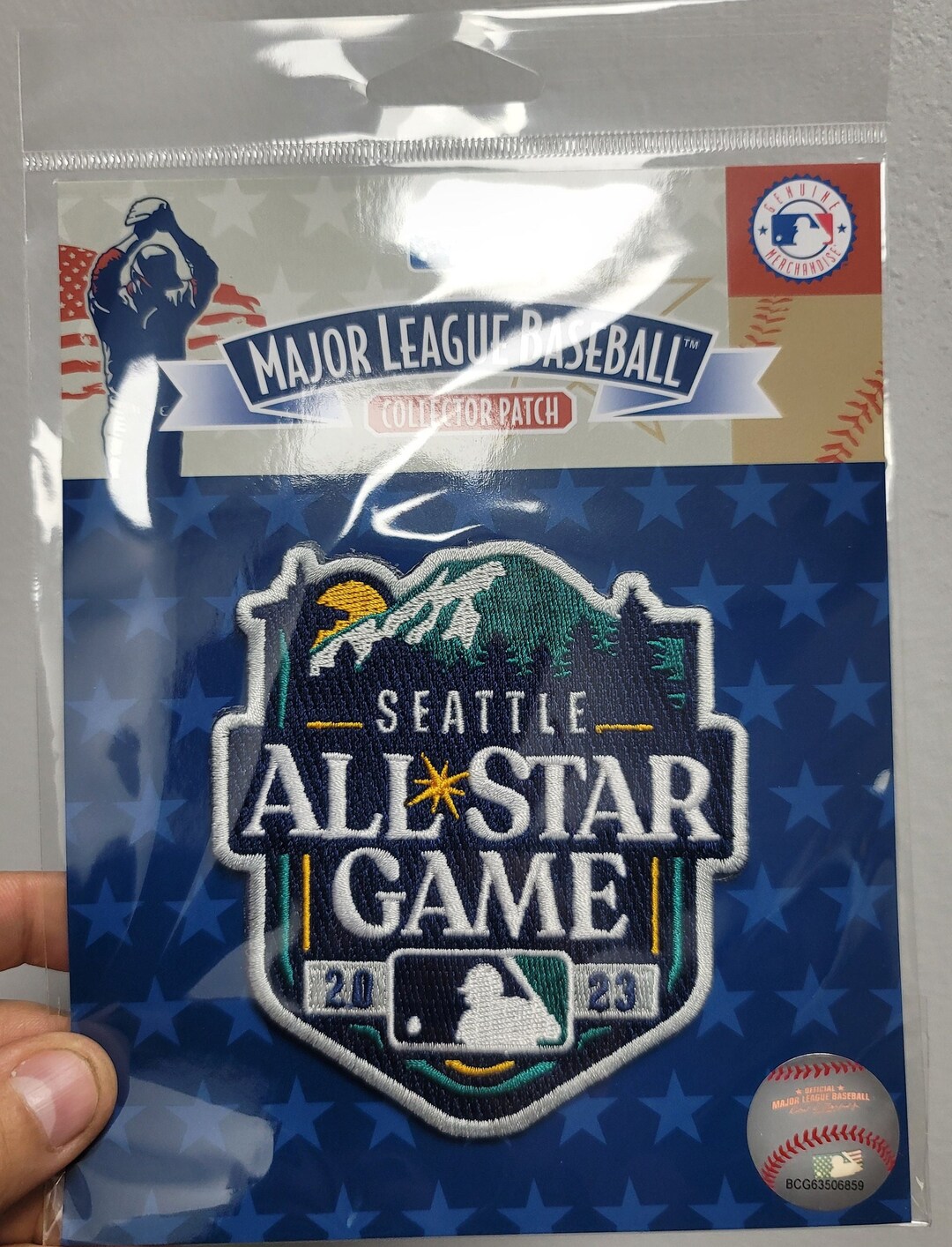 Official 2023 Seattle Mariners Allstar Game Jersey Patch MLB ASG MLB