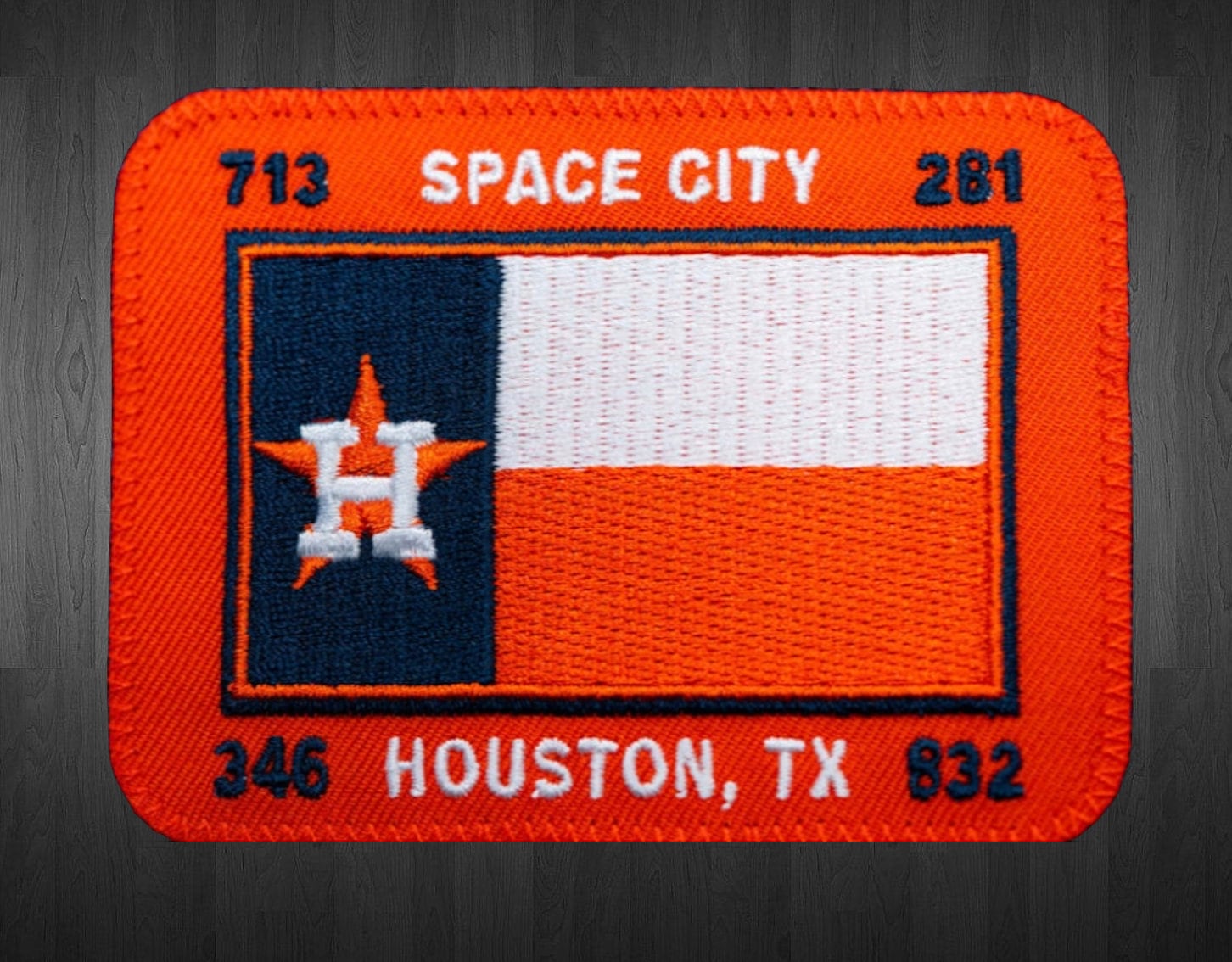 HOUSTON ASTROS Space City Patch Texas Flag Baseball Jersey 