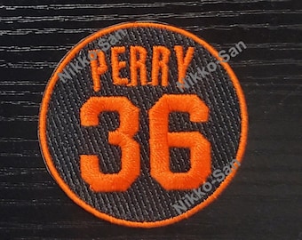 Gaylord Perry Patch #36 San Fransisco Giants Memorial IRON ON Patch