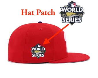 2022 World Series Hat Patch MLB Baseball Iron On Patch Philadelphia Phillies