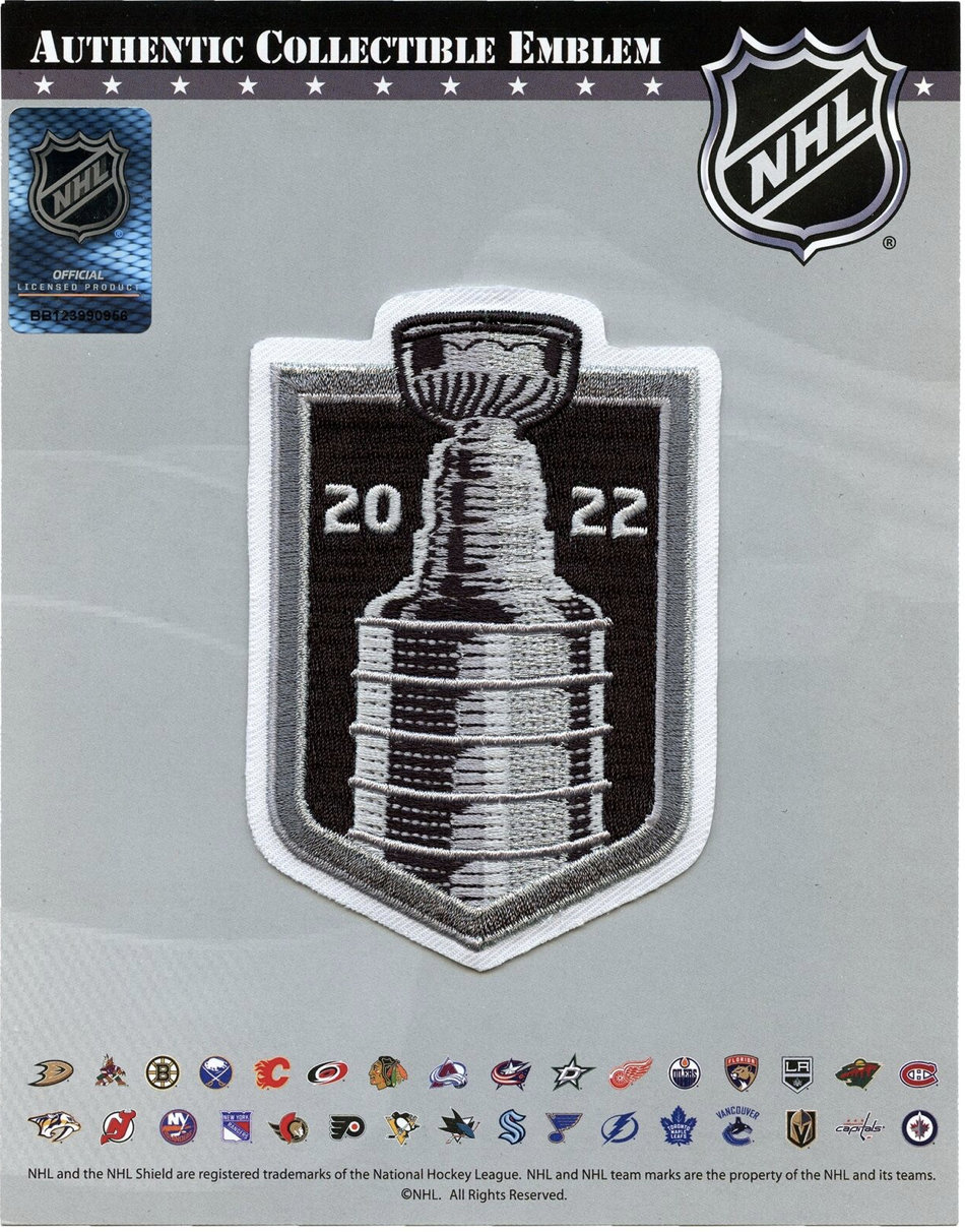  2012 NHL Stanley Cup Final Logo Jersey Patch New Jersey Devils  vs. Los Angeles Kings : Sports & Outdoors