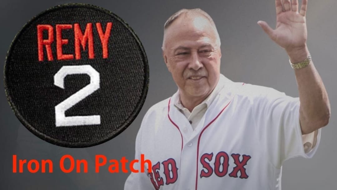 Jerry Remy 2022 Boston Red Sox 2 Baseball Jersey Patch Iron 