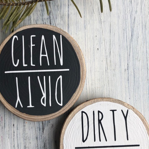 Clean Dirty Dishwasher Svg Etsy