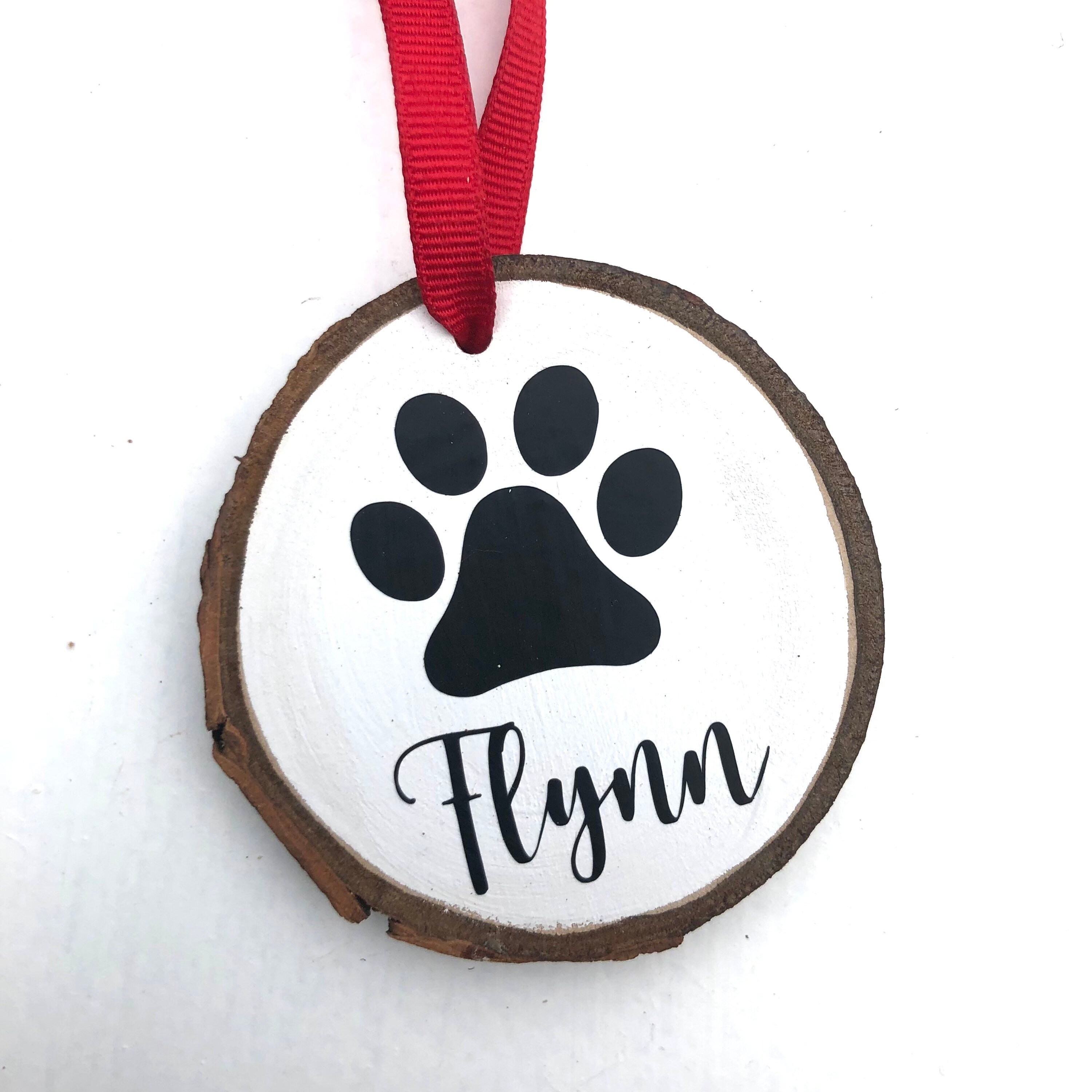 Pet Ornament Custom Pet Ornament Wood Slice Pet Ornament Etsy 日本