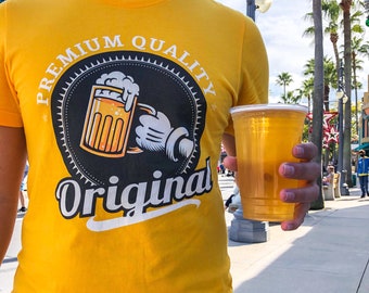 Camiseta de cerveza de primera calidad / Camiseta unisex de algodón para beber en Epcot