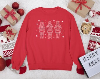 The Nutcracker Crewneck Sweatshirt, Christmas Holiday Ballet Sweatshirt