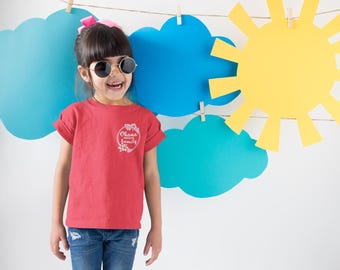 Ohana Means Family Youth Comfort Colors Shirt – Disney Stitch Inspired