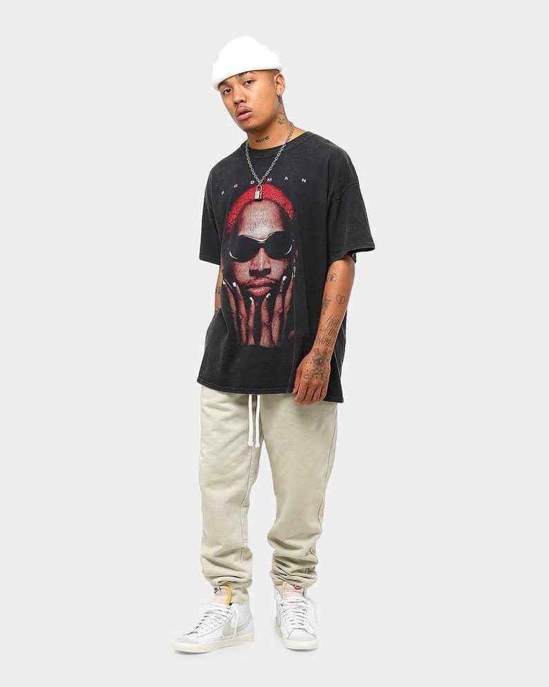 Dennis Rodman T Shirt Retro Inspired 