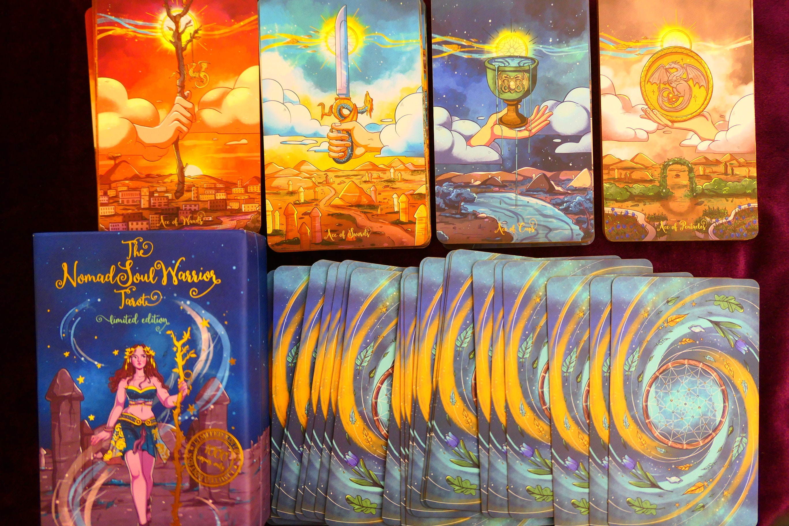 正規品・入手困難]The NomadSoulWarrior Tarotタロット | globalarmas