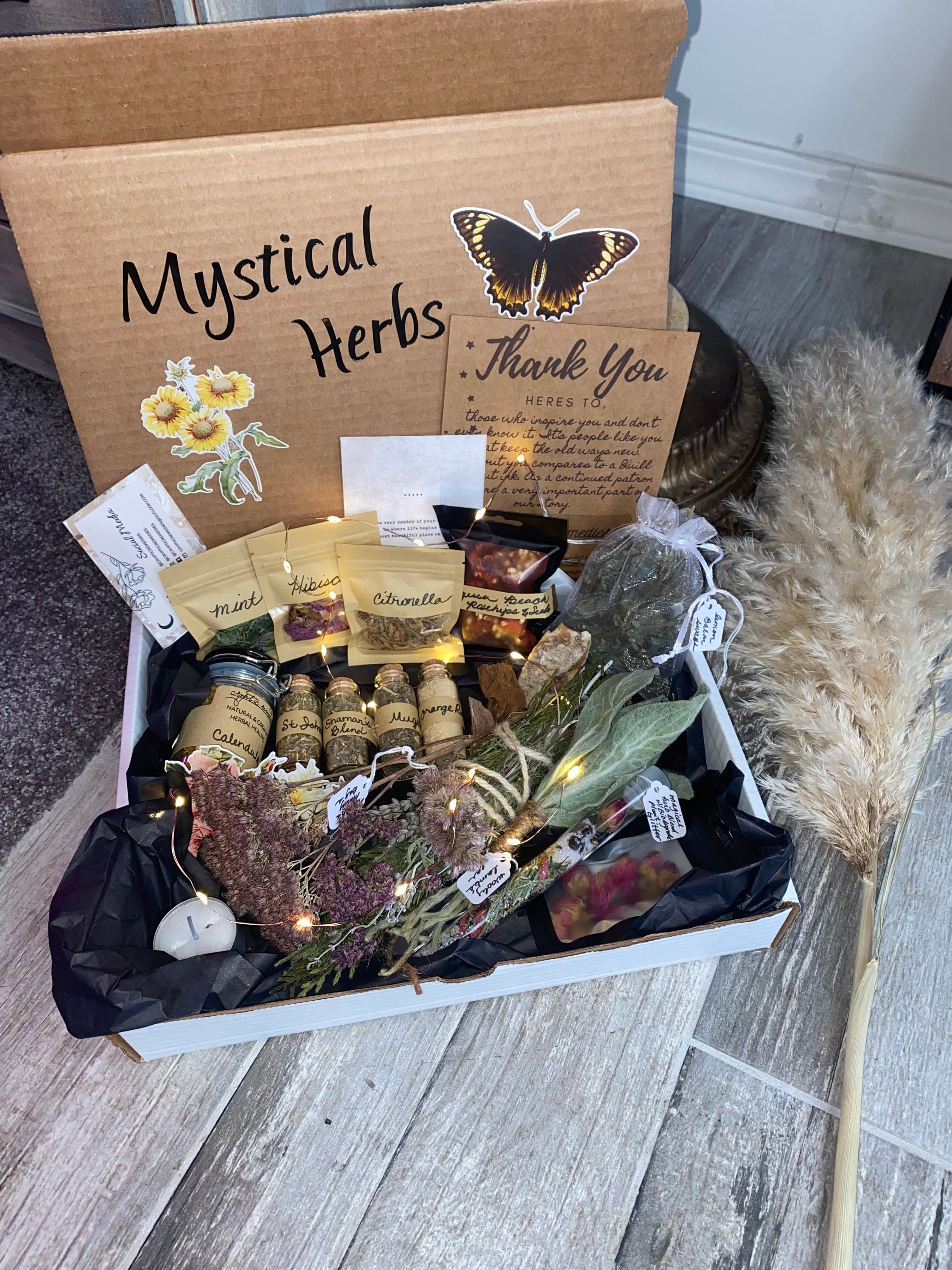 Mystical Herbs kit Cryptic remedies Etsy