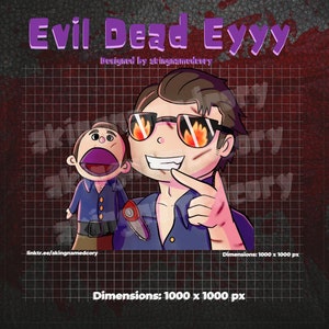 Eyy Ash Evil Dead Puppet Zombie DBD Costume Dead By Daylight Survivor Emote for Discord Twitch