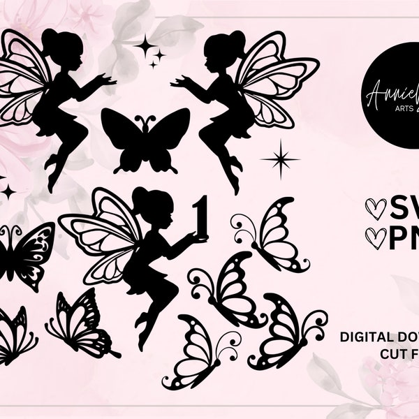 Fairy SVG, 1 Year old Fairy SVG bundle