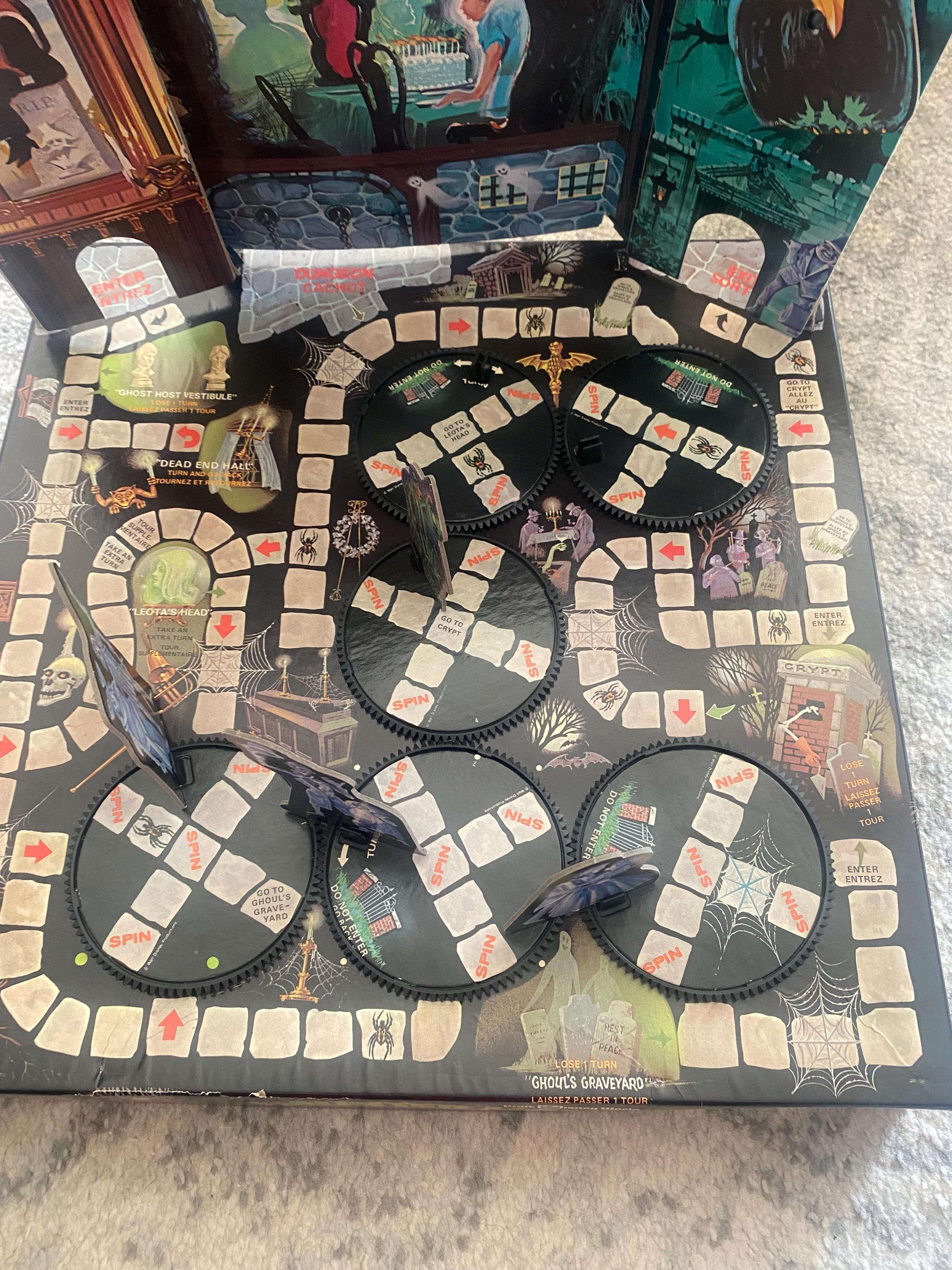 Vintage Disney Haunted Mansion Board Game - Etsy