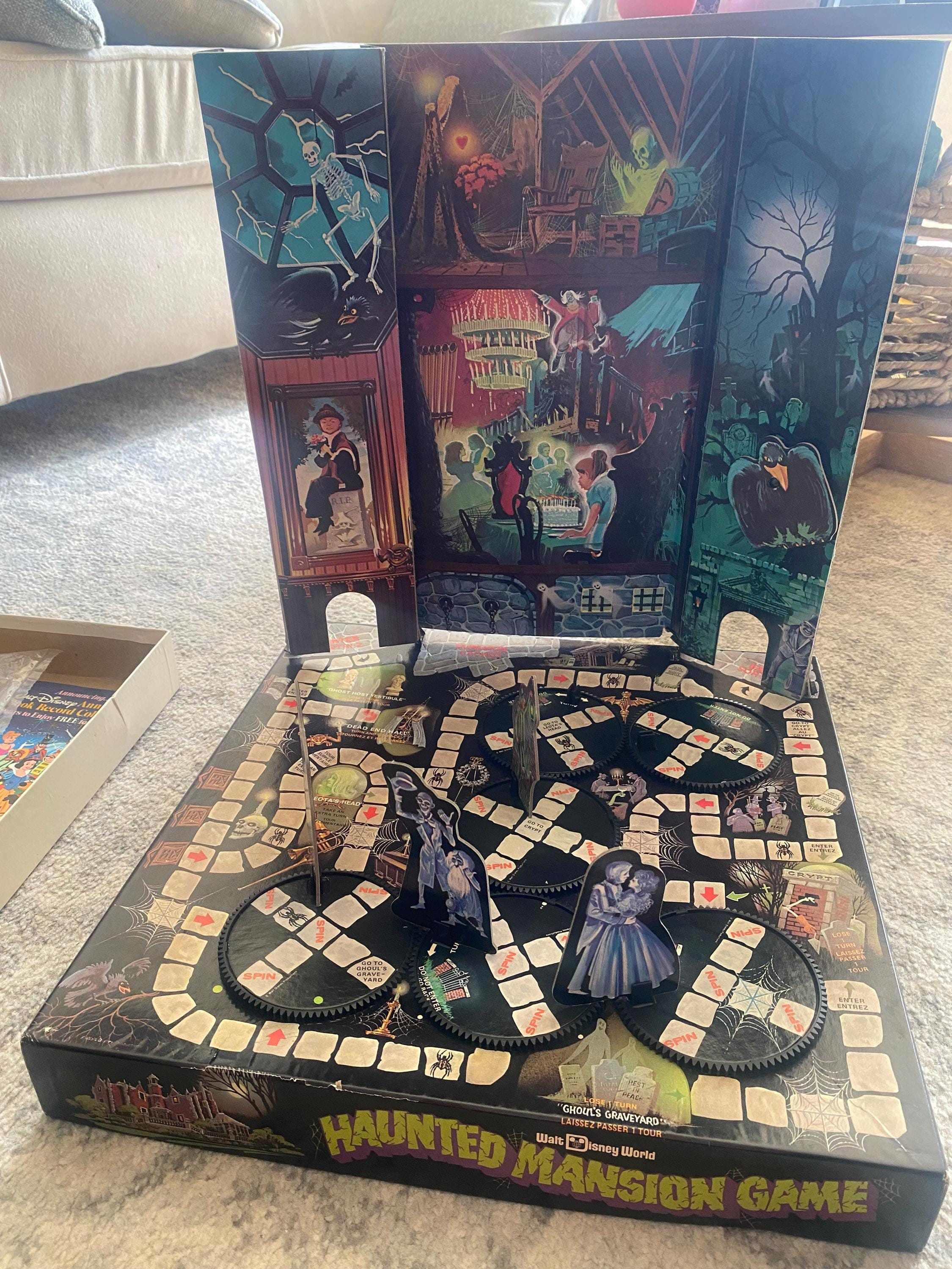 Vintage Disney Haunted Mansion Board Game - Etsy