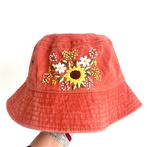 Personalized Cc Beanie Mesh Bucket Hat With Pony Opening