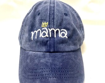 Mama letter Embroidered Cap, Custom Hat, Mom Embroidery Baseball Cap, Personalized gifts, Gifts for Mum, Mother Day Gift